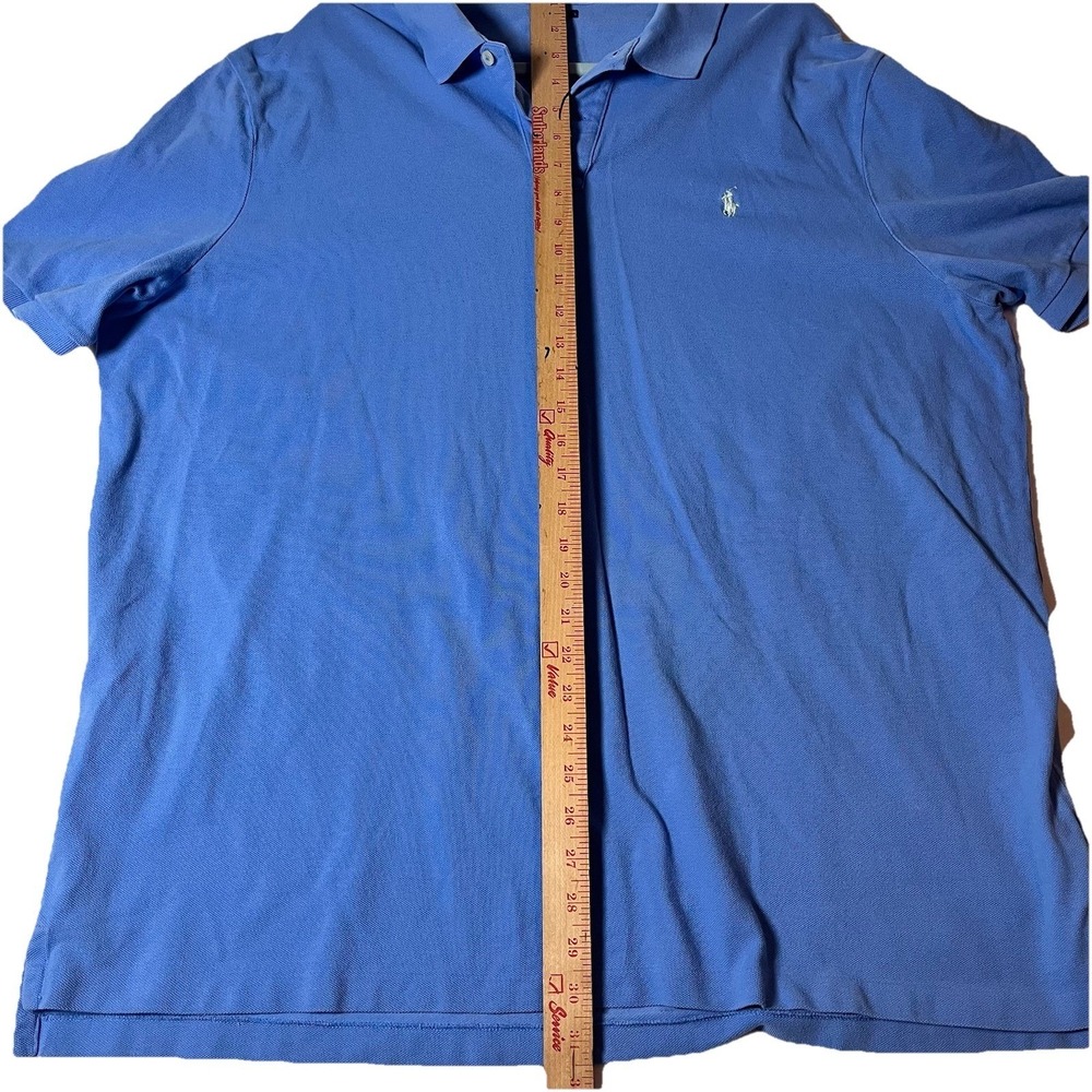 Polo‎ Ralph Lauren Golf Polo Classic Fit Blue Short Sleeve Mens Size 2XL XXL - Picture 8 of 9